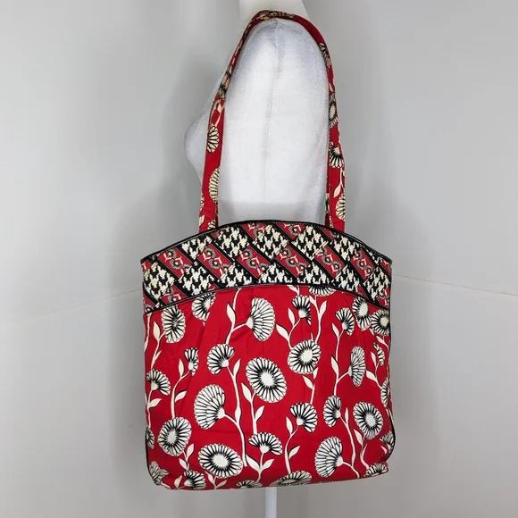 Vera bradley houndstooth purse sale